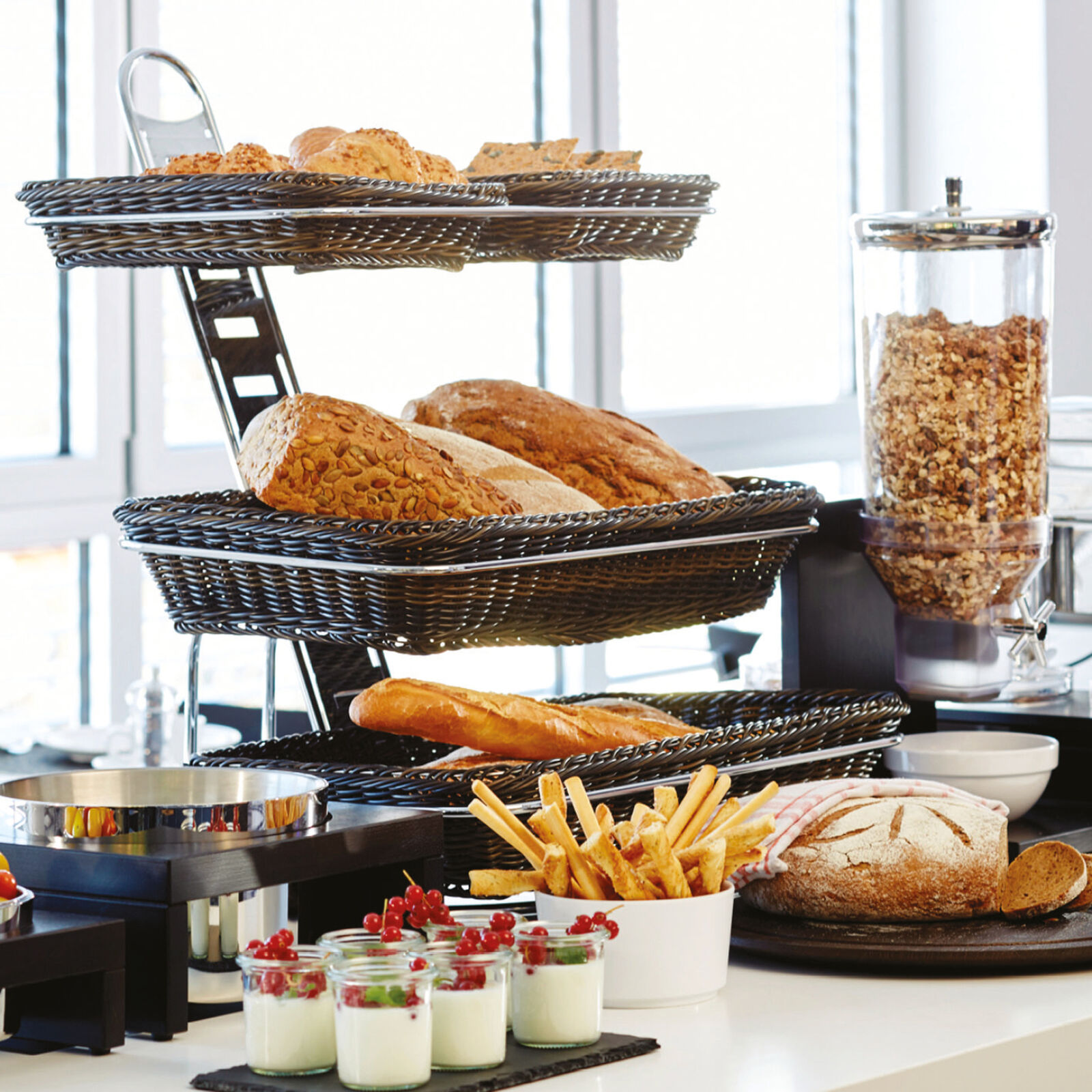 Display for buffet image number null