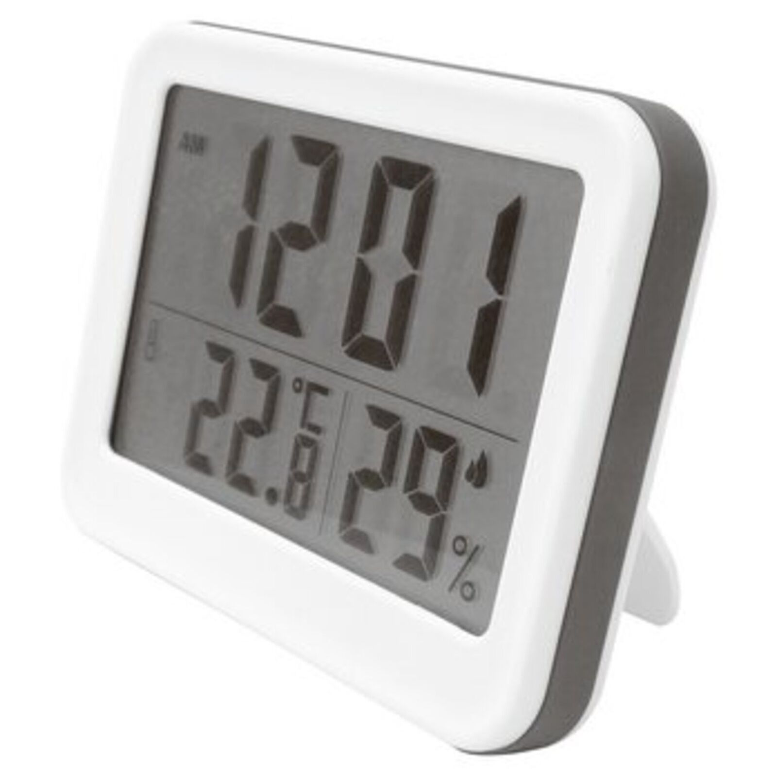 Thermometer with clock image number null