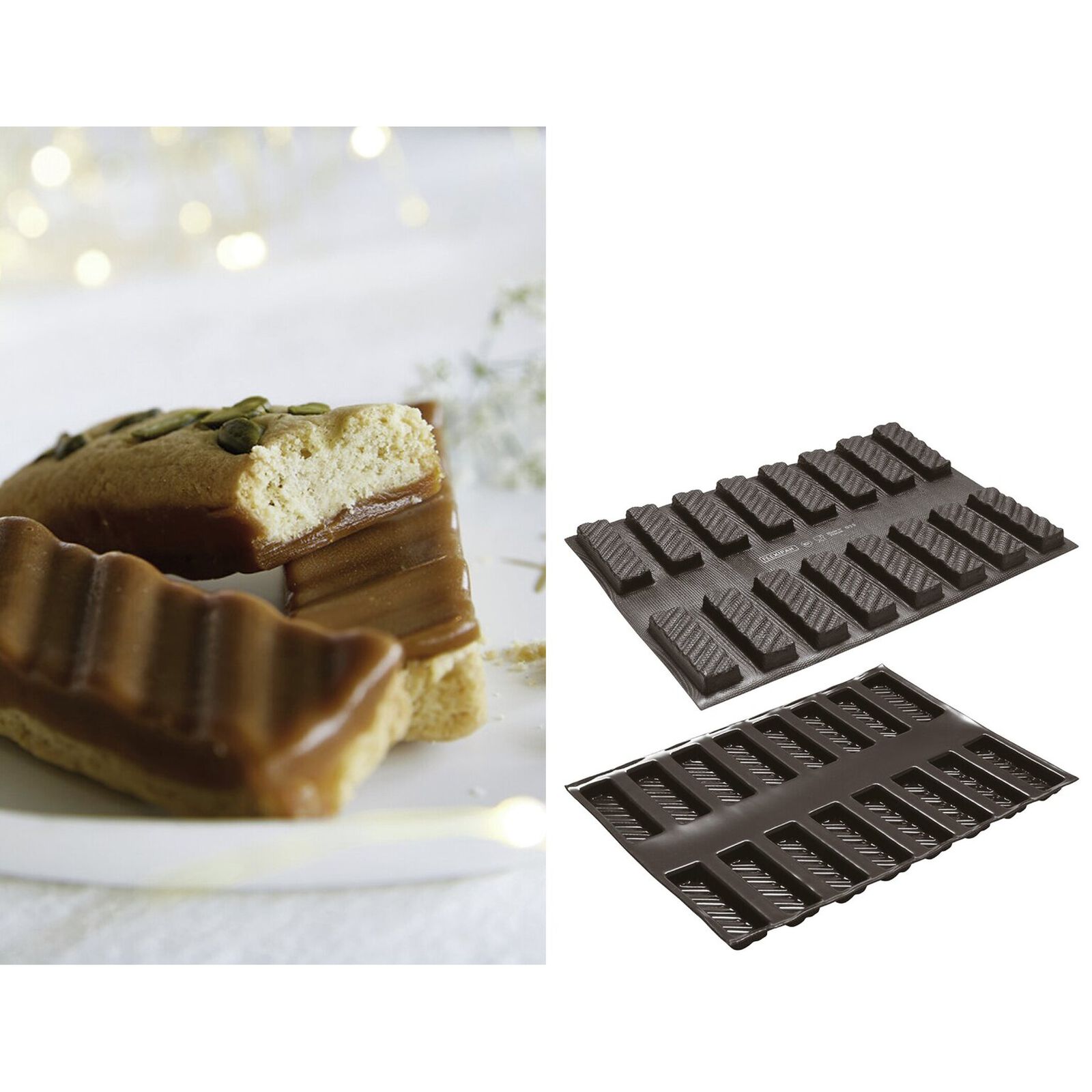 Mold Flexipan multiple, stripped bars image number null