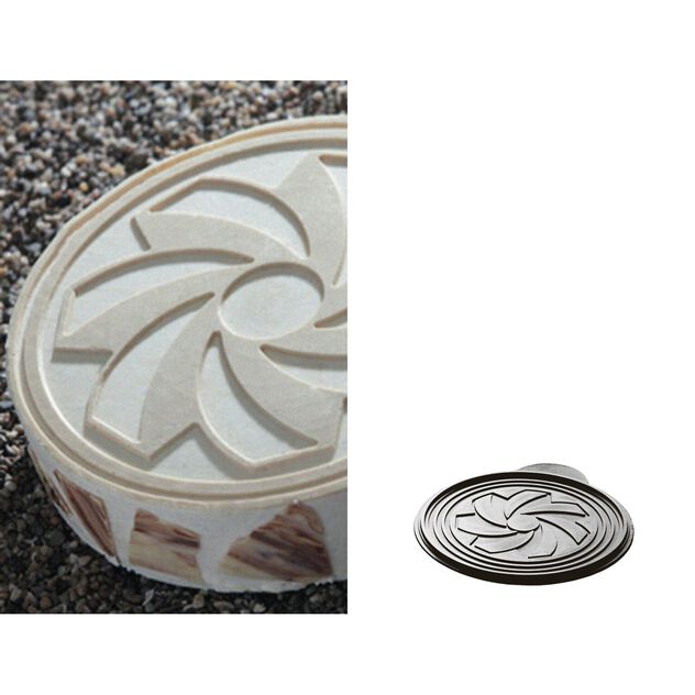 Mold Flexipan Relief Mat Rosette image number 0