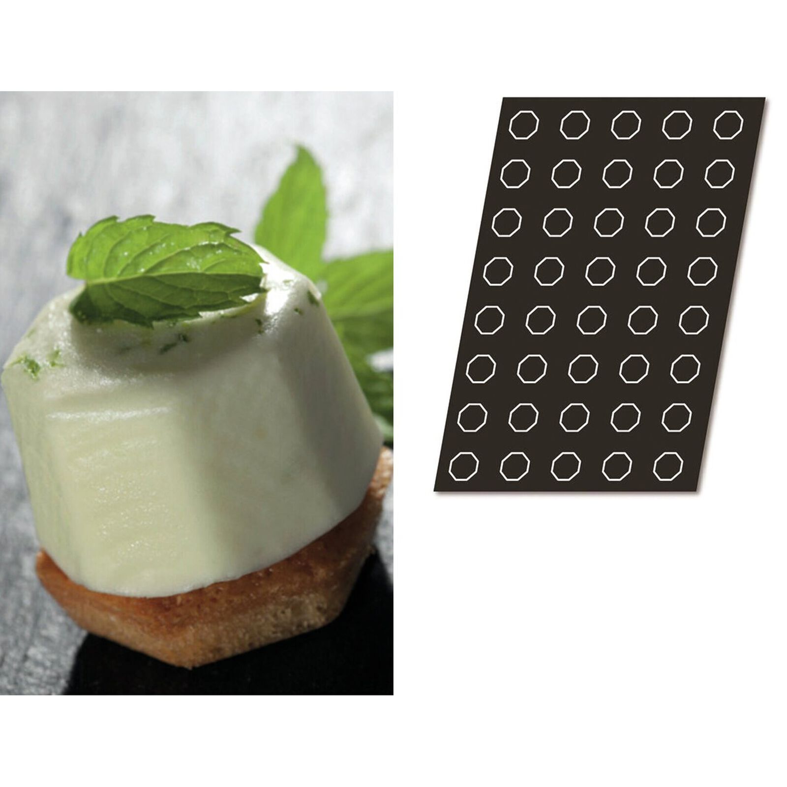 Stampo Flexipan multiplo Ottagono image number null