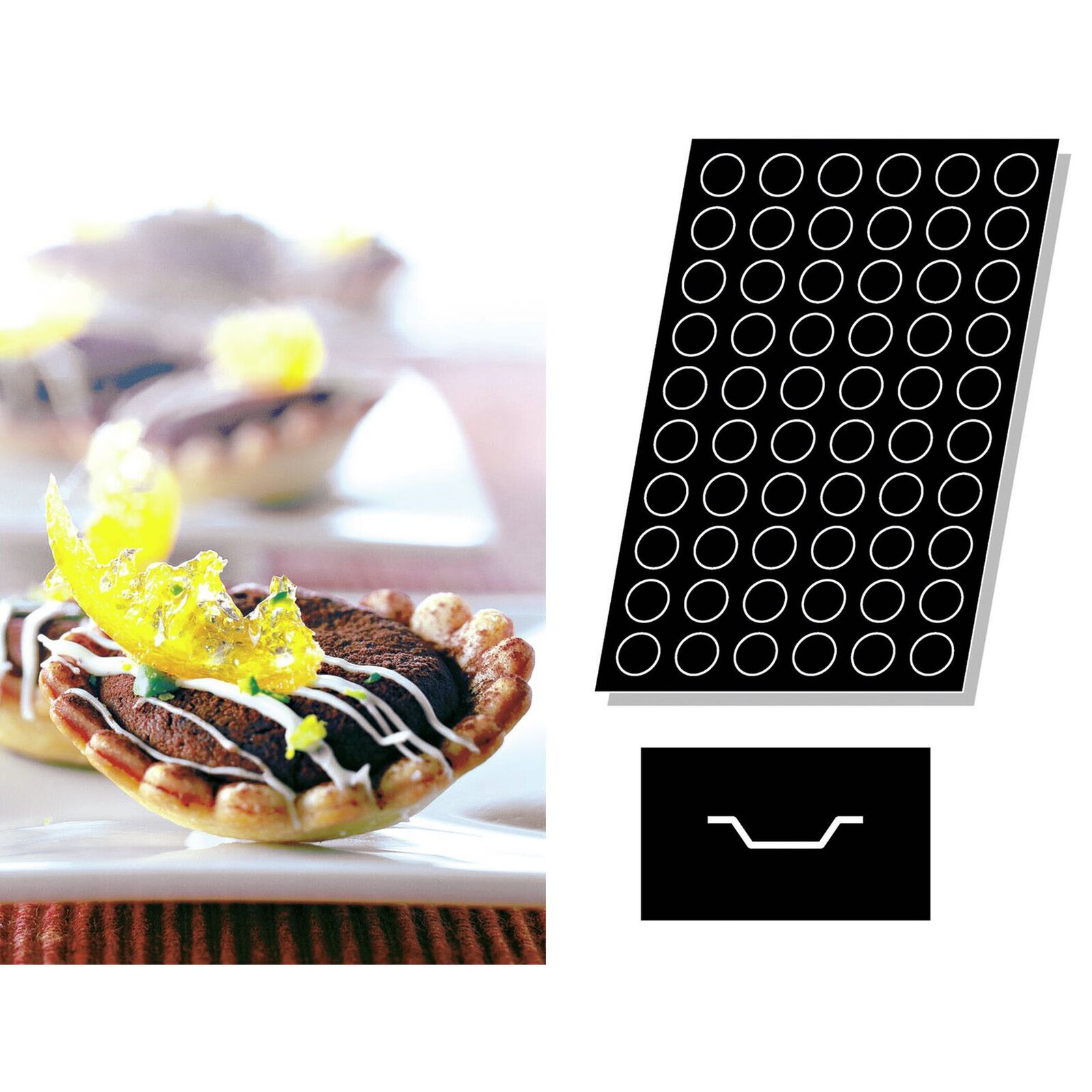 Mold Flexipan multiple Small Quiches image number null