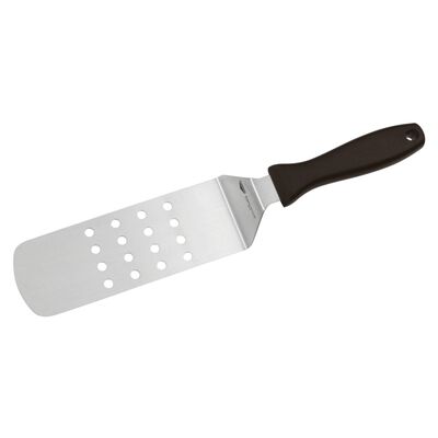 Perforated spatula for hamburgher