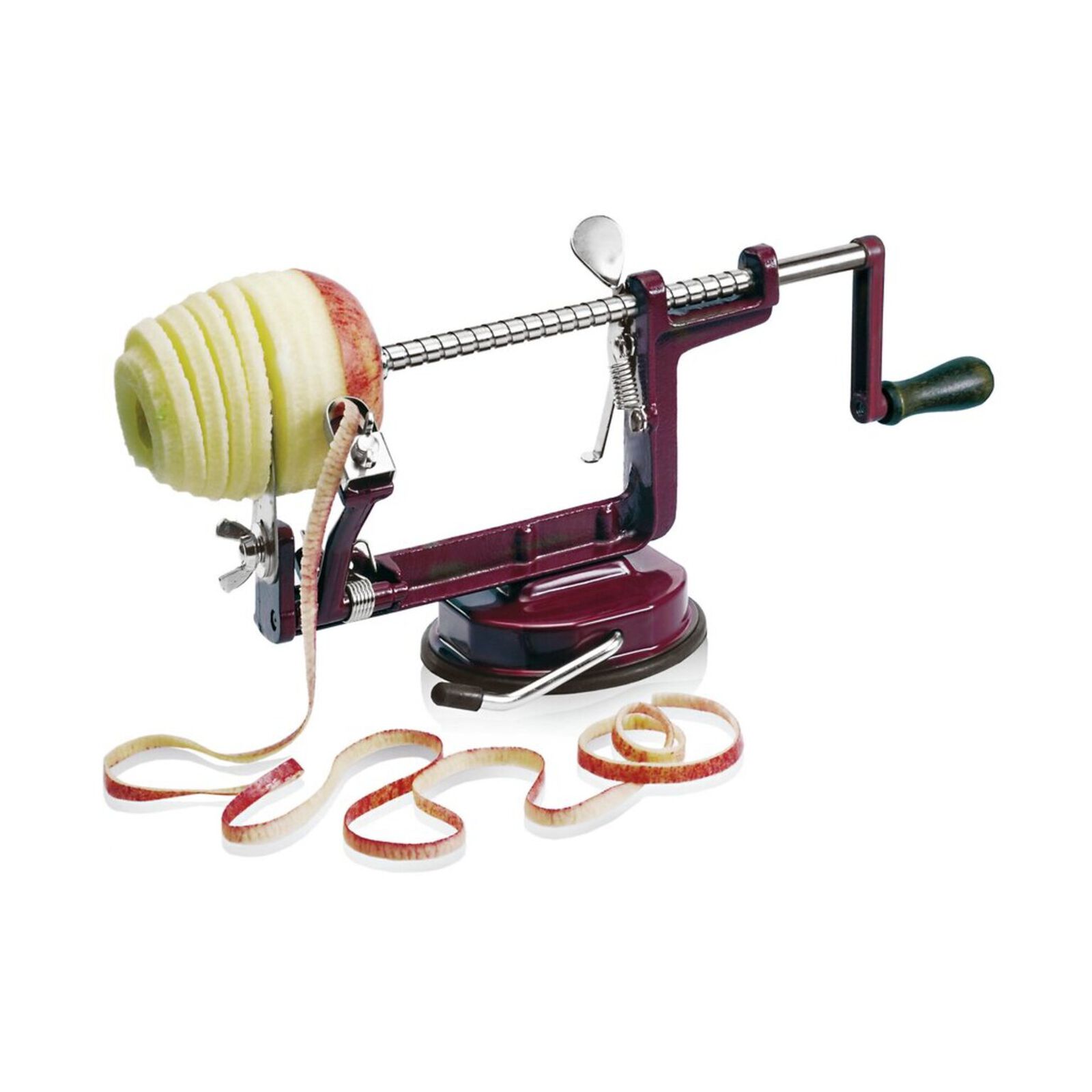 Apple peeler with vacuum-power base image number null