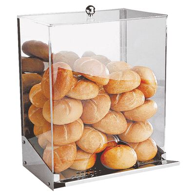 Bread roll-dispenser 