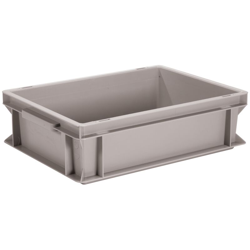 Container with bottom and sides closed