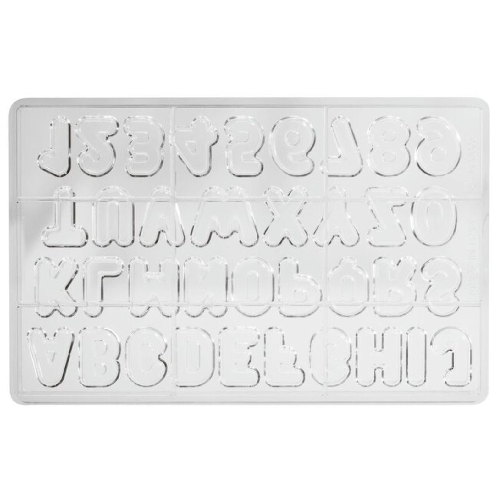 Stampo multiplo Lettere e numeri image number null