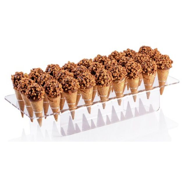 Display for mini ice cream cones image number 1