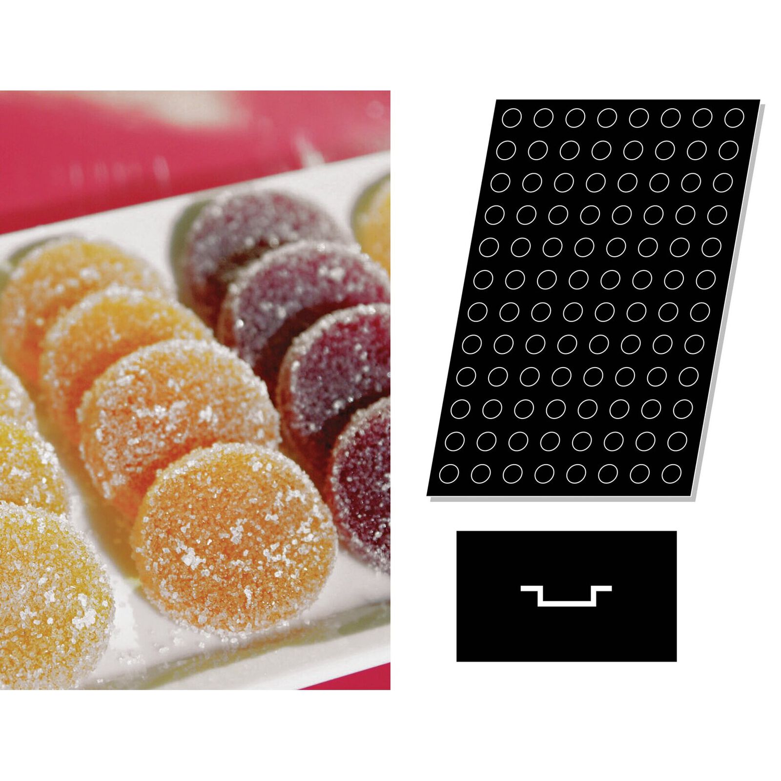 Mold Flexipan multiple Medallions image number null