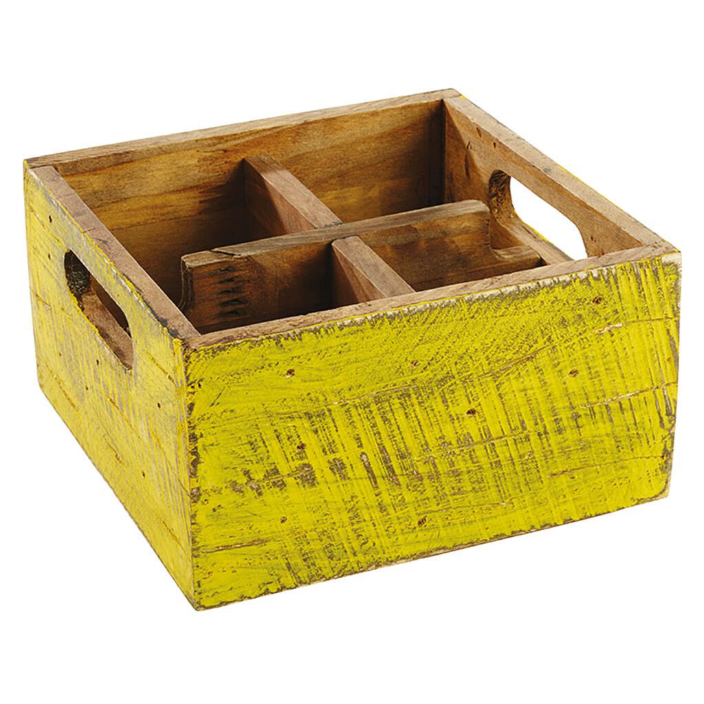 Container with 4 compartments image number 0