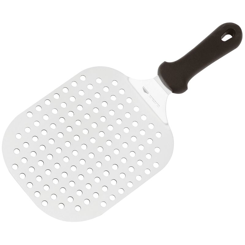 Peel with handle perforated