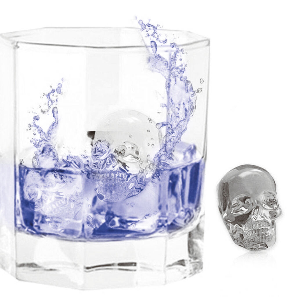 Ice mold skulls image number 1