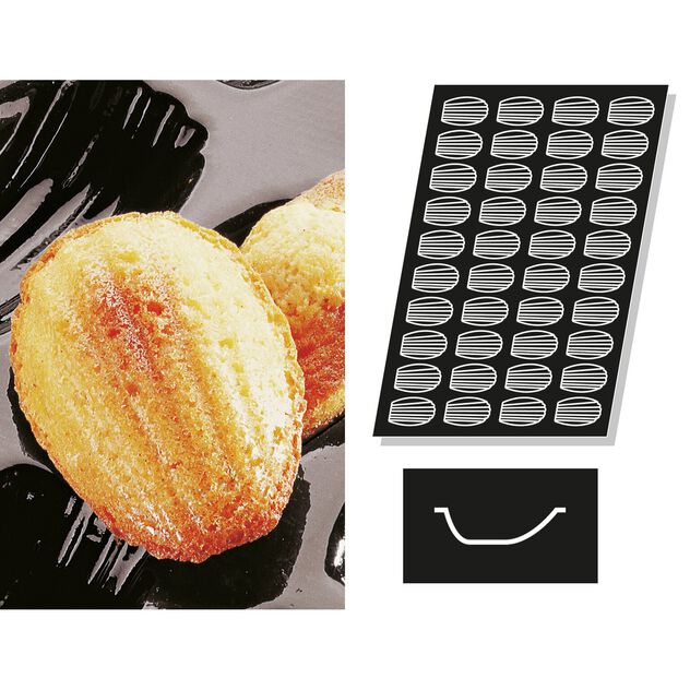 Mold Flexipan multiple Madeleines image number 0
