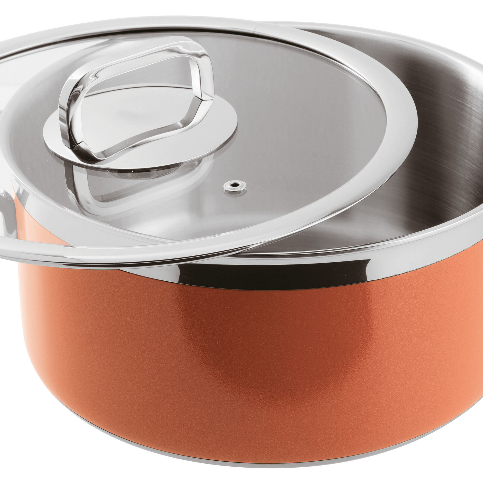 Casseruola bassa 2 maniglie  image number null