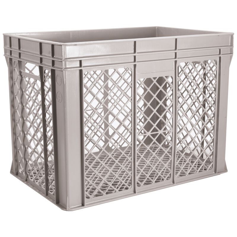 Container with bottom and sides perforated