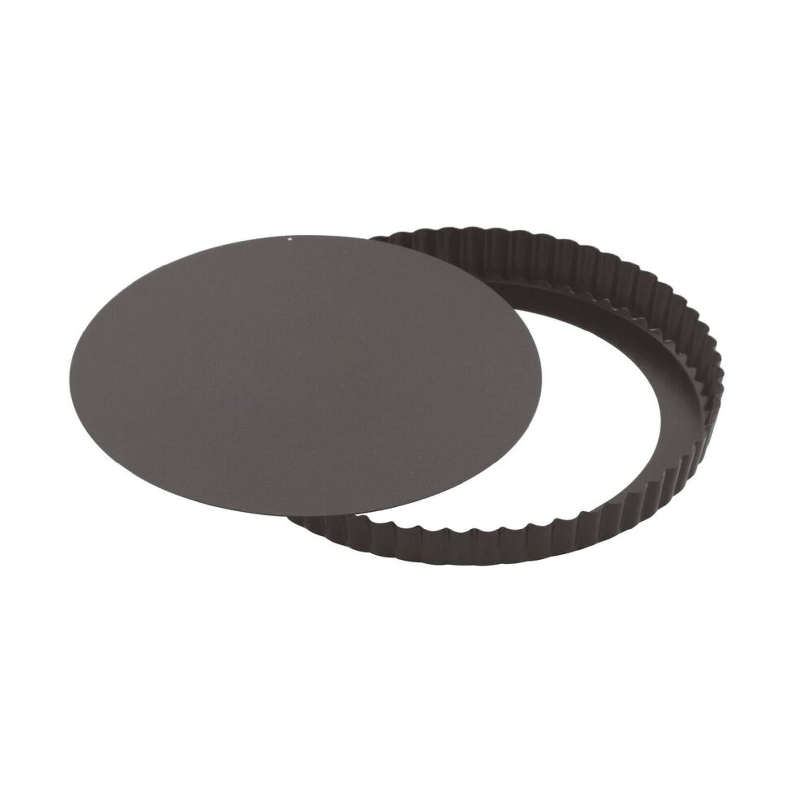 Mold with fluted edges and loose bottom image number null