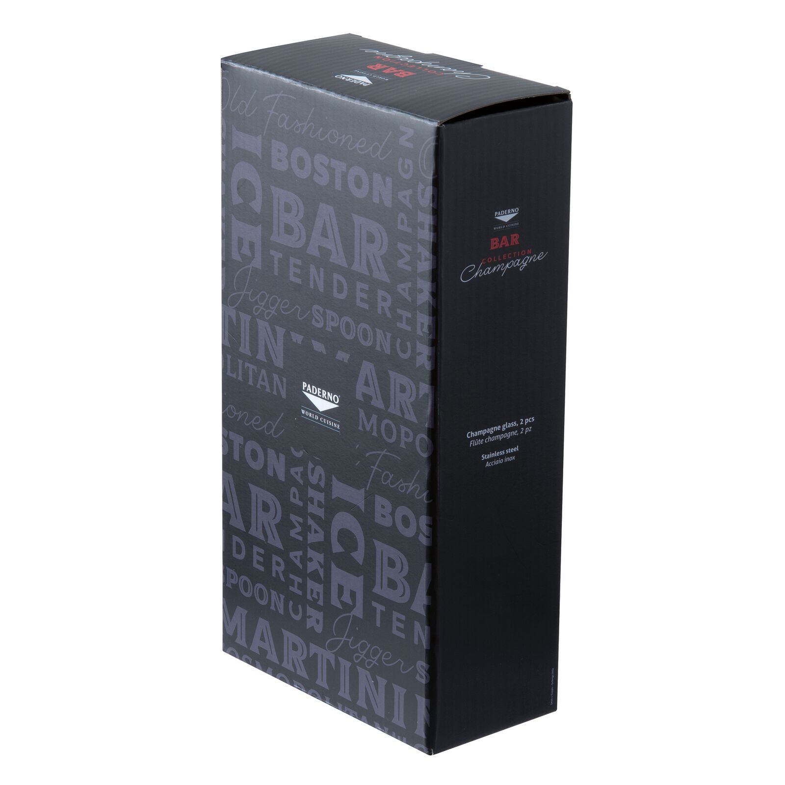 Set 2 pz, flute champagne image number null