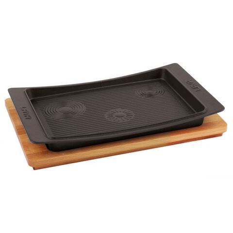 Platter with stand