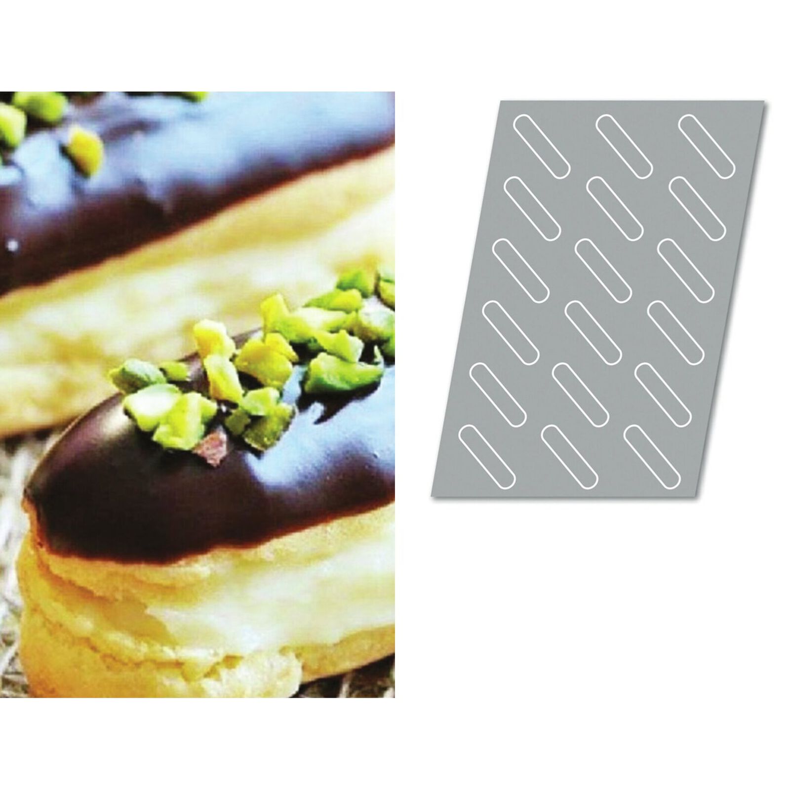 Mold multiple Eclairs - Left handed image number null