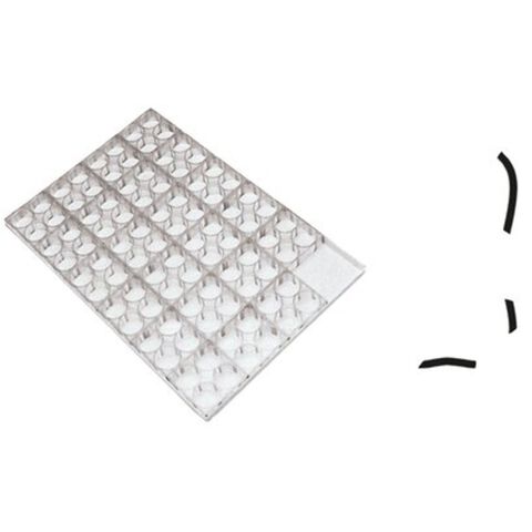 Tray for monoportions molds oval