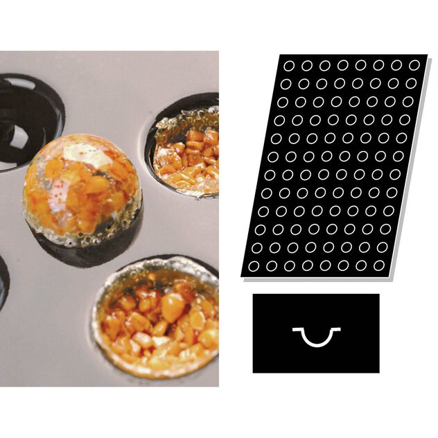 Mold Flexipan multiple Small Half Sphere image number 0