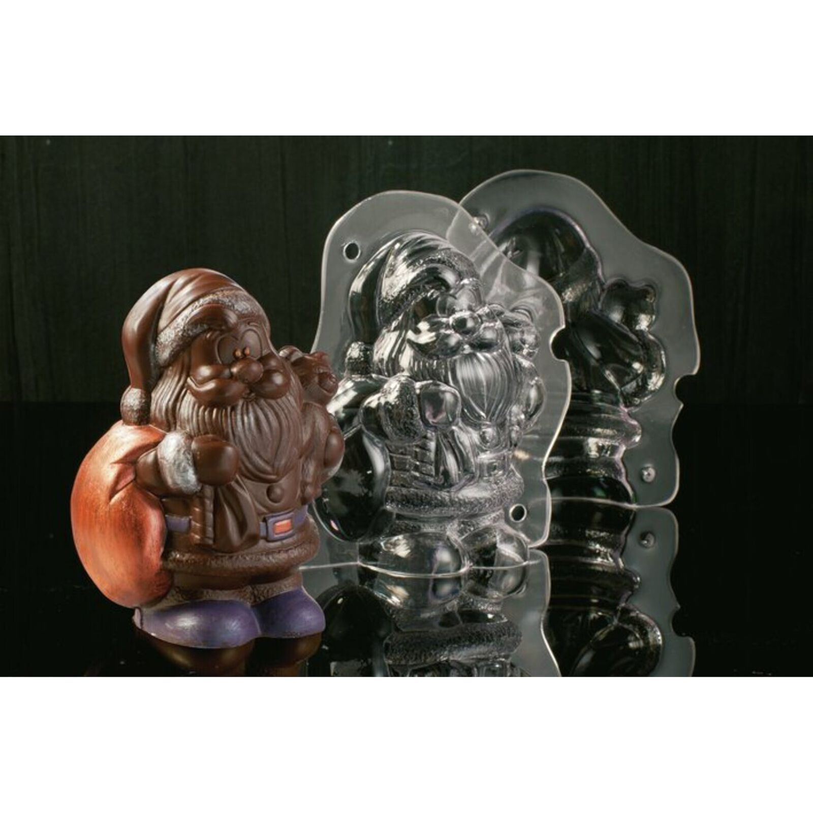 Stampo 3D corpo cavo Babbo Natale image number null