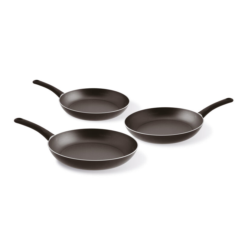 Non stick frypans set, 3 pieces