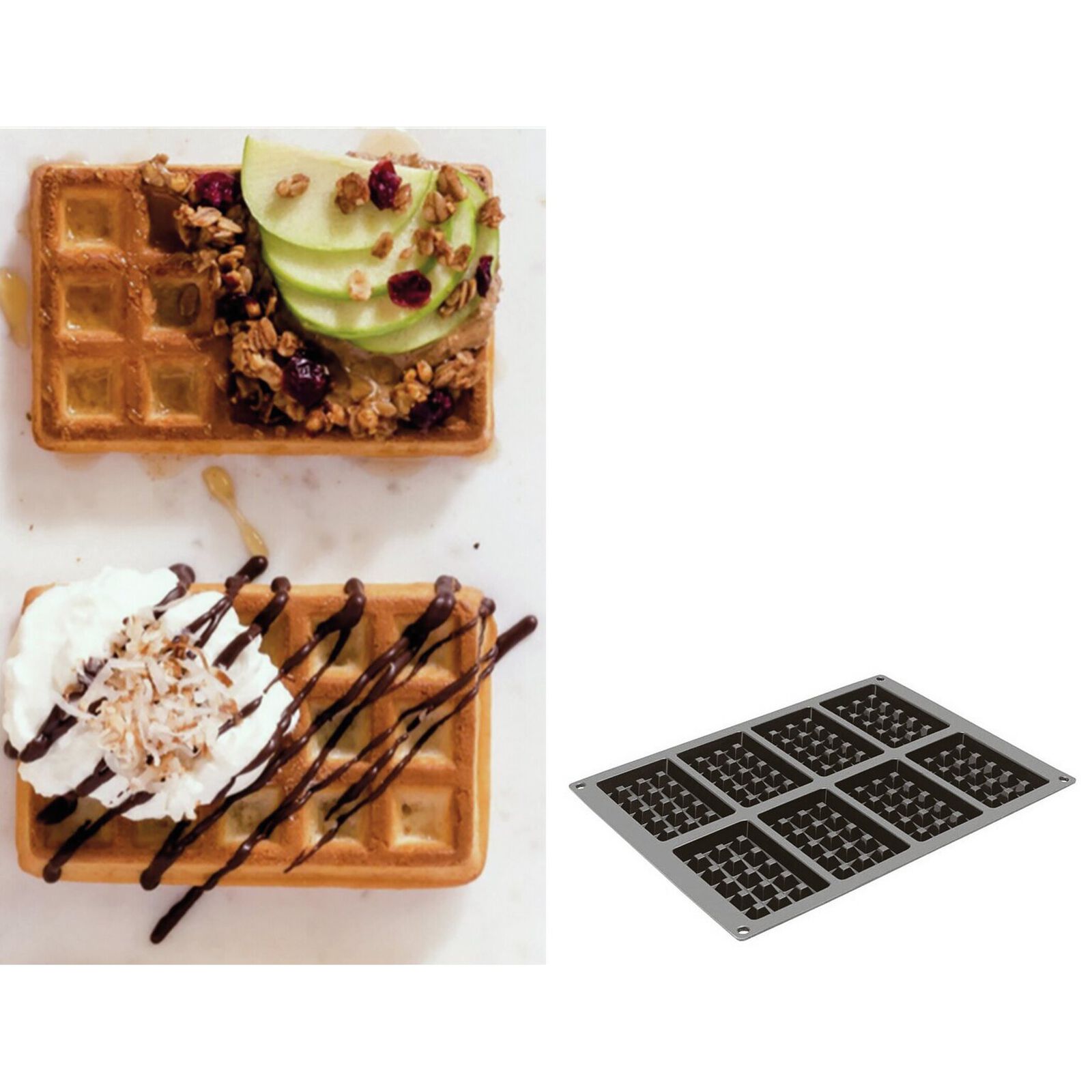 Mold Flexipan multiple Waffels image number null