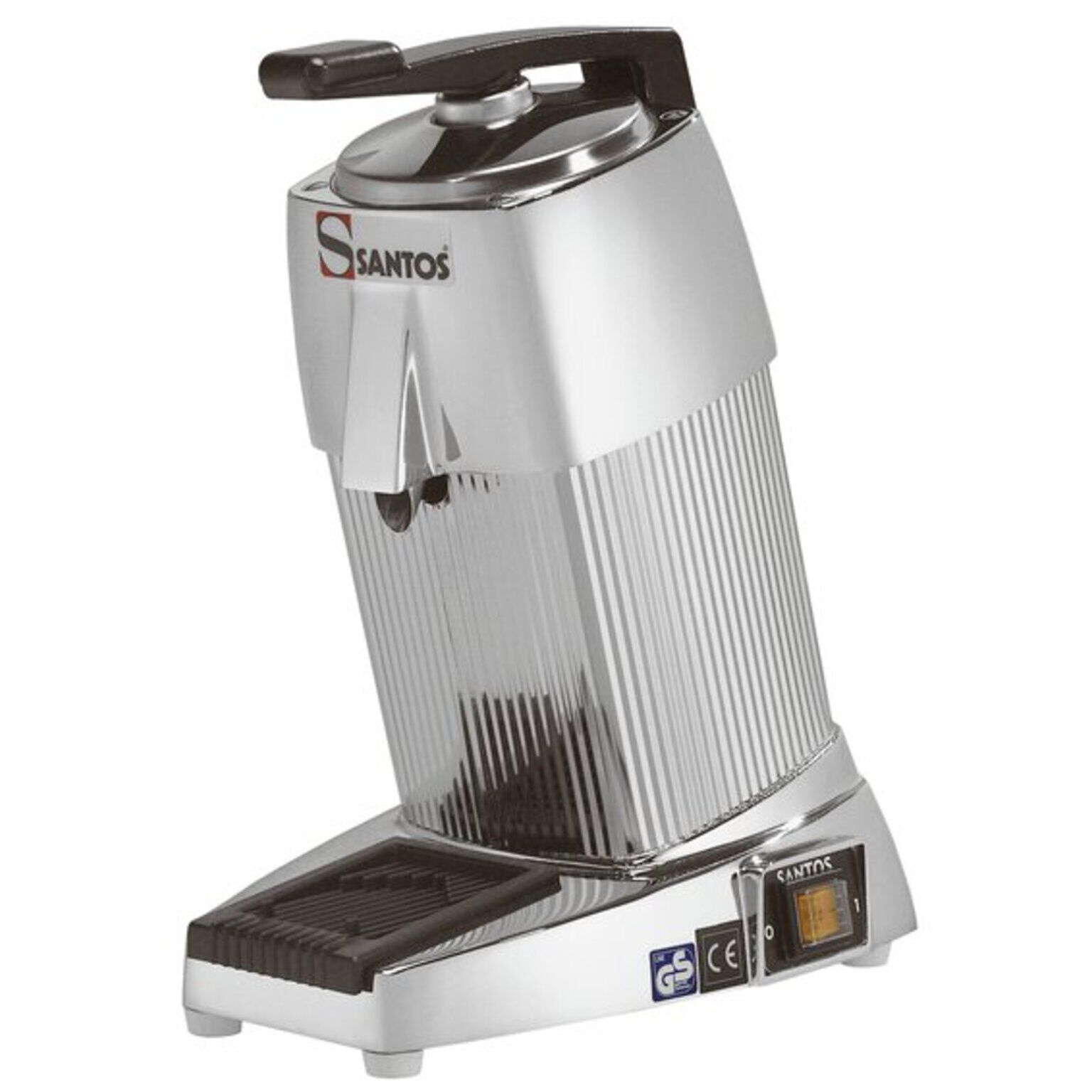 Citrus fruit squeezer