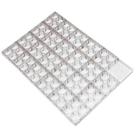 Tray for monoportions molds heart