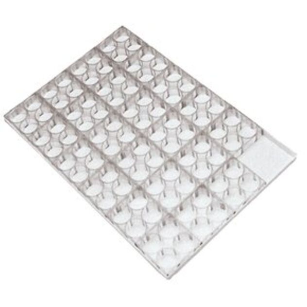 Tray for monoportions molds heart image number 0