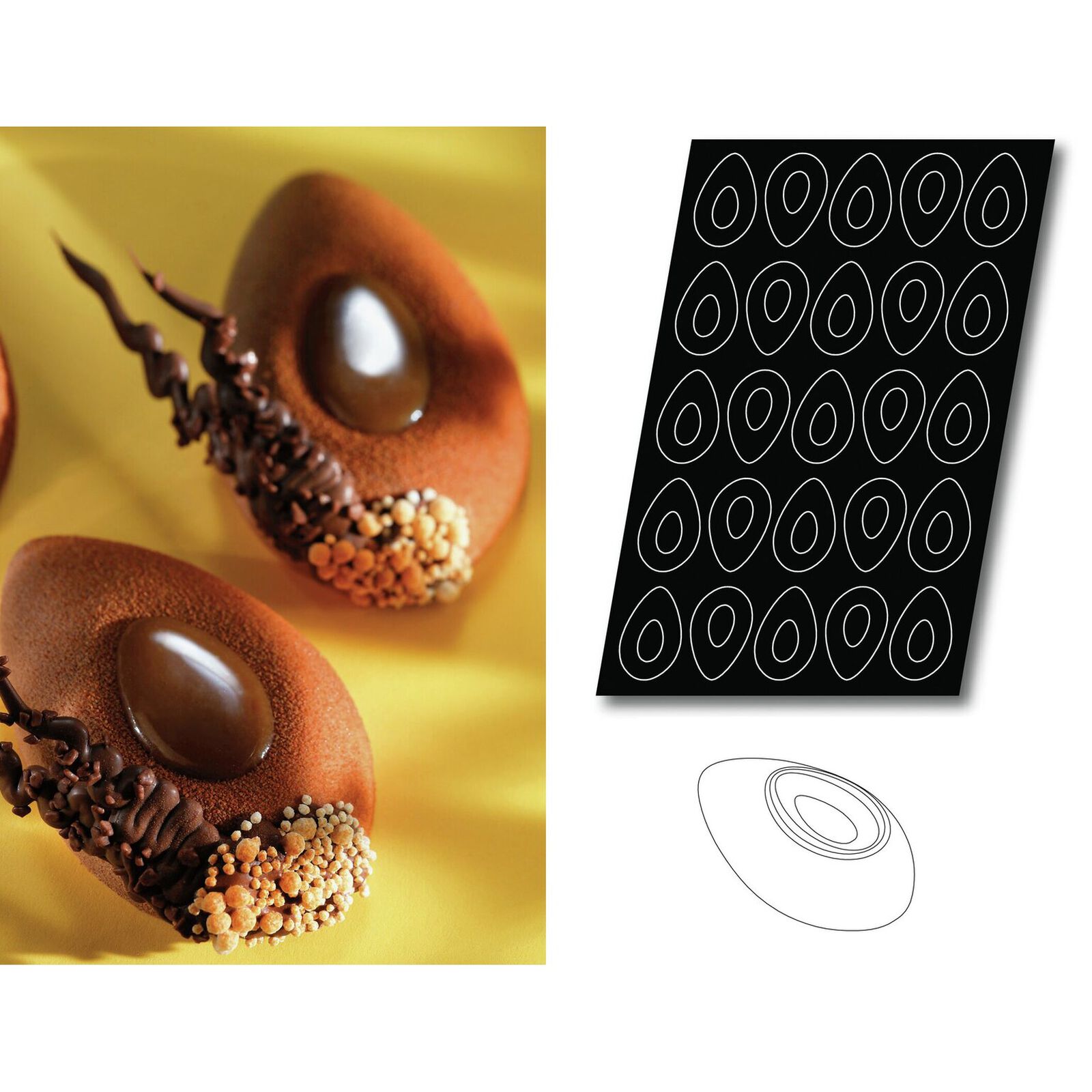 Mold Flexipan multiple Eggs image number null