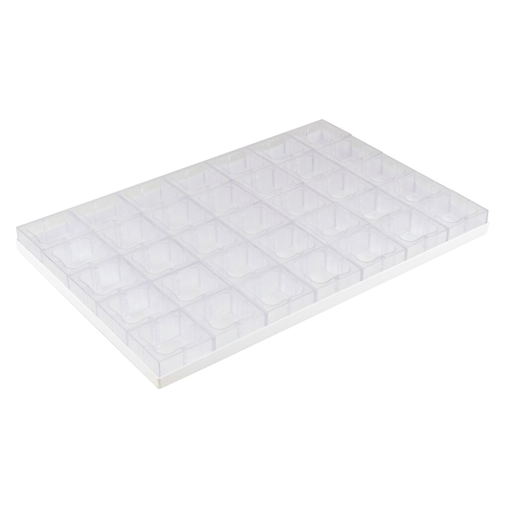 Tray for monoportions molds square image number 0