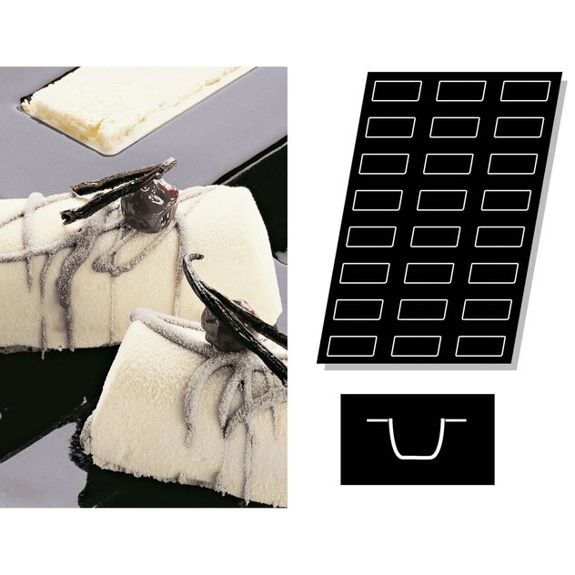 Mold Flexipan multiple Christmas Log image number 0