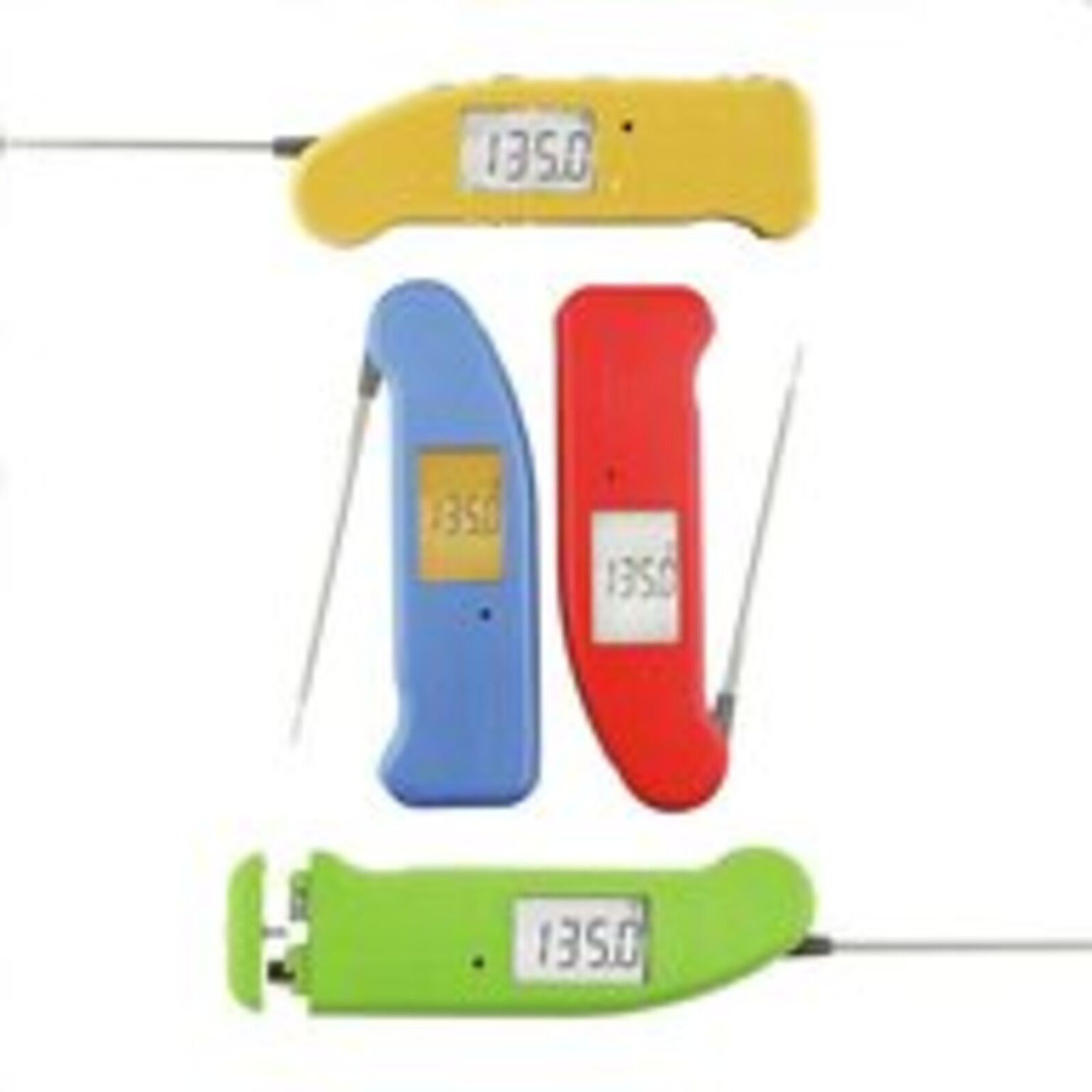 Thermometer digital image number null