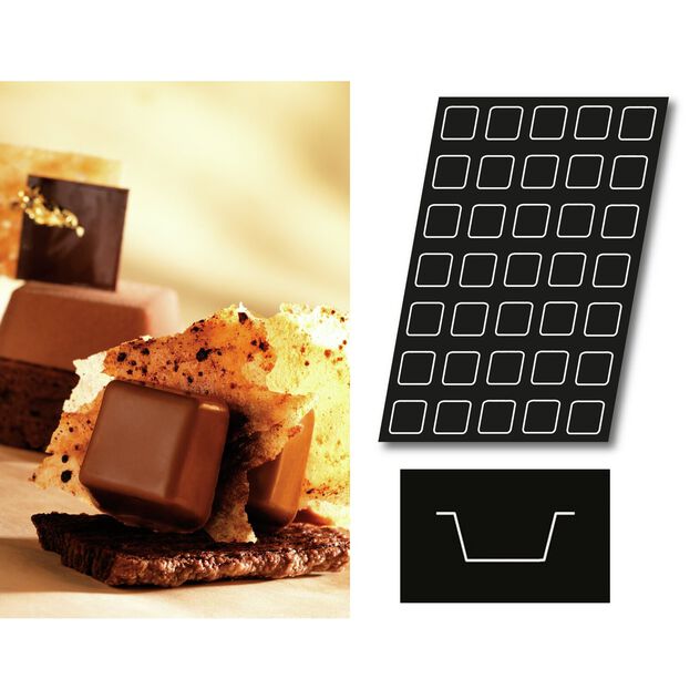 Mold Flexipan multiple Squares image number 0