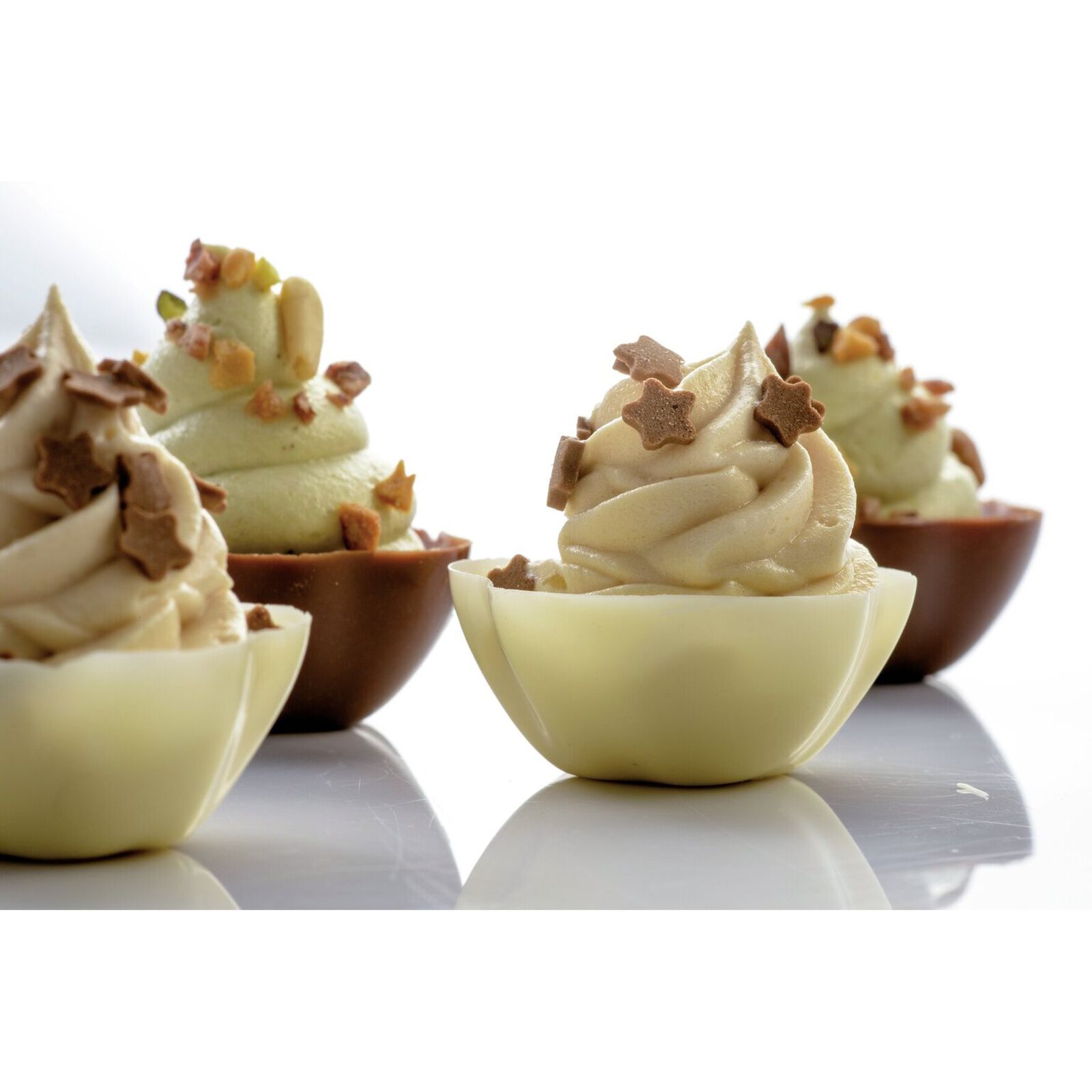 Mold multiple mini choco fill image number null
