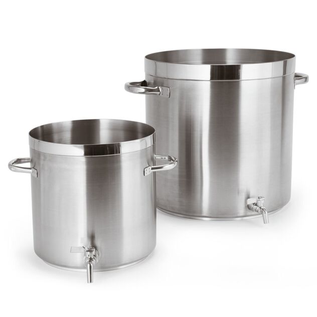Stock pot with tap image number 5