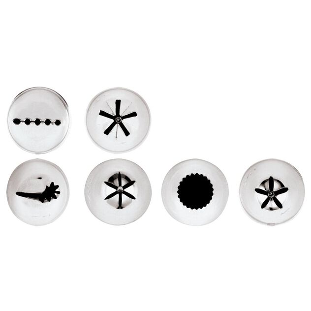 Decorating tips / nozzles mixed shapes image number 0