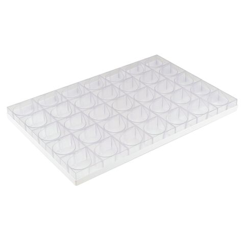 Tray for monoportions molds drop