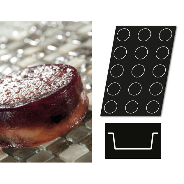 Mold Flexipan multiple Tarte Tatin image number 0