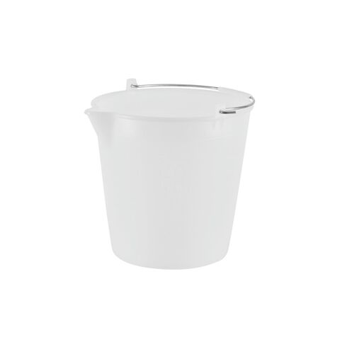Graduated bucket with spout