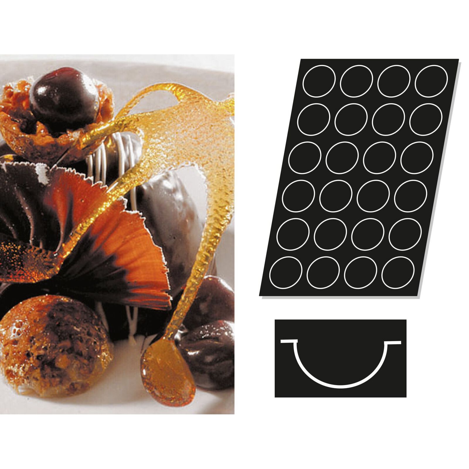 Mold Flexipan multiple Half Sphere image number null