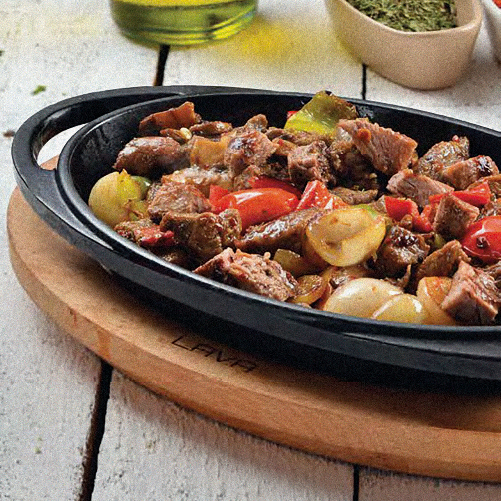 Piatto a servire con supporto image number null