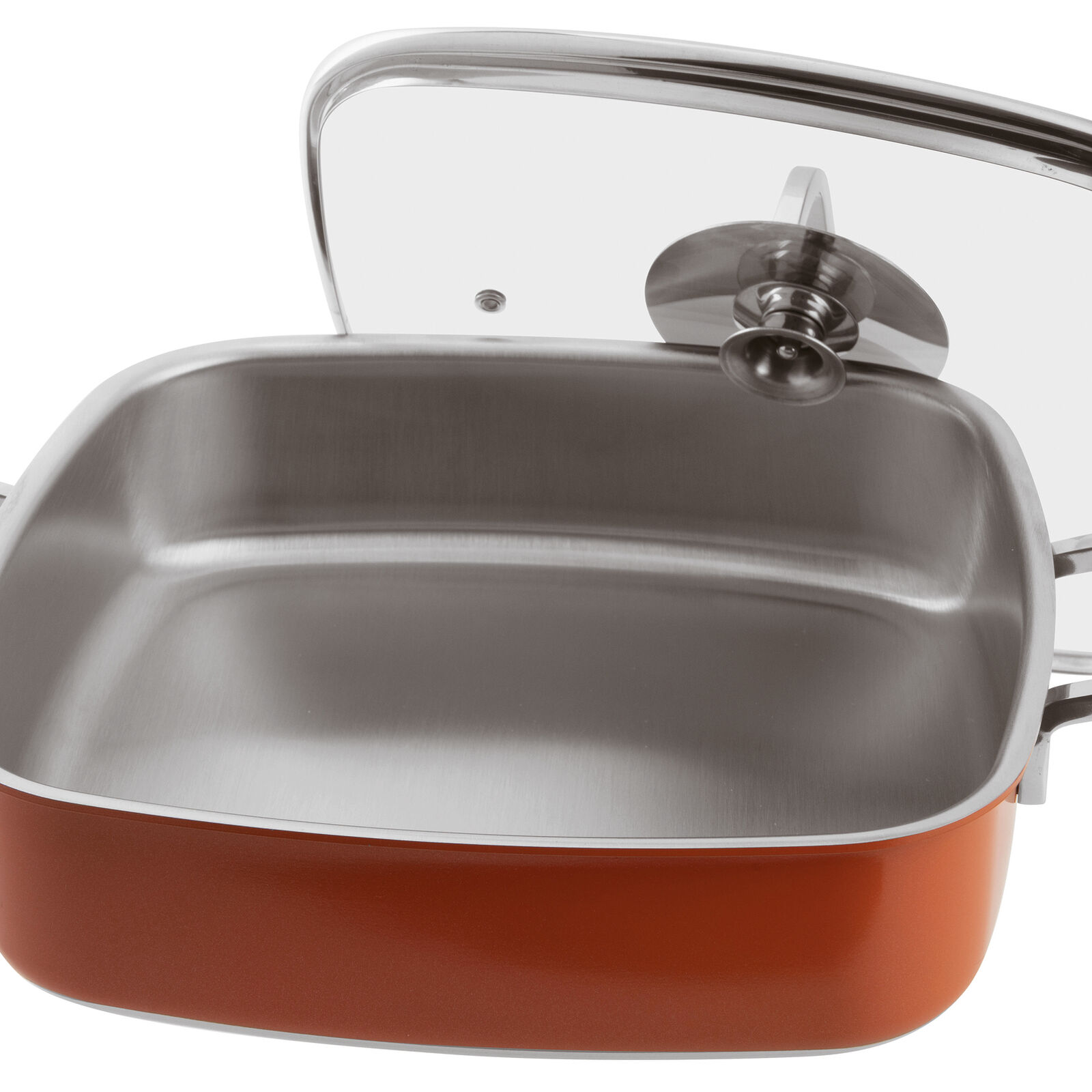 Casseruola bassa 2 maniglie  image number null