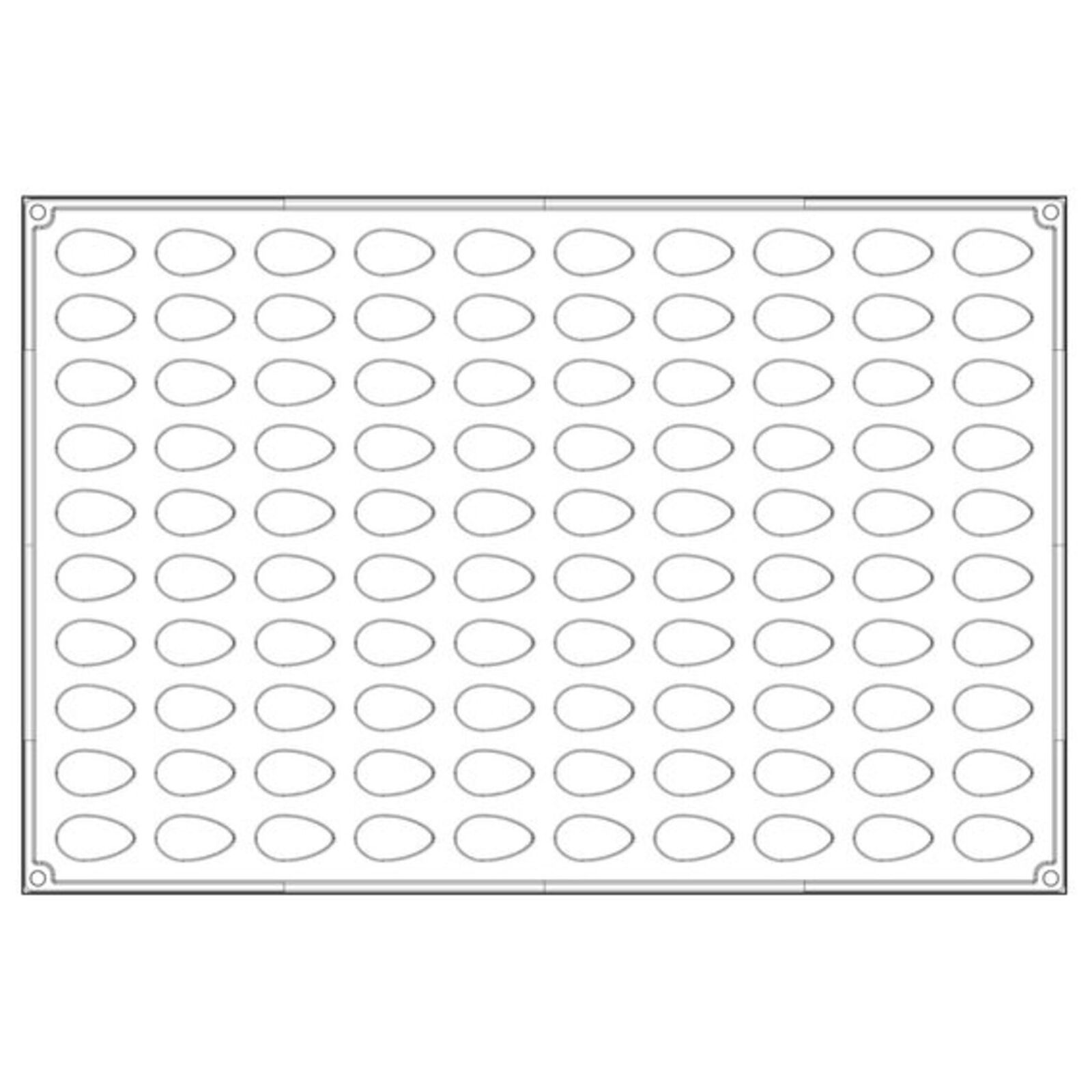 Mold multiple mini quenelle image number null