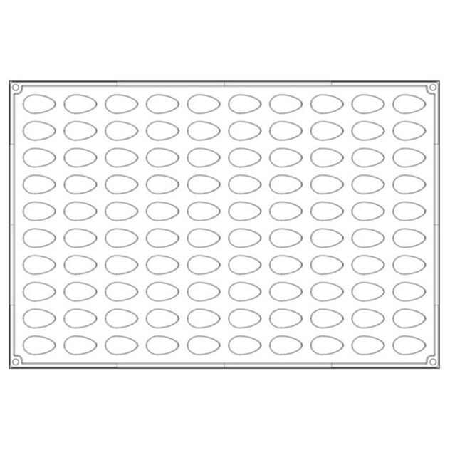 Mold multiple mini quenelle image number 0