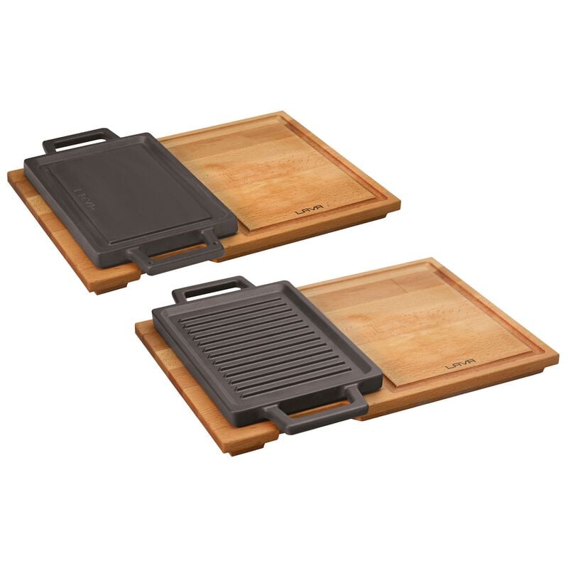 Grill pan with stand