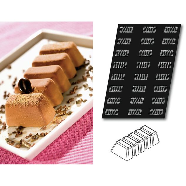 Mold Flexipan multiple Fluted Ingots image number 0