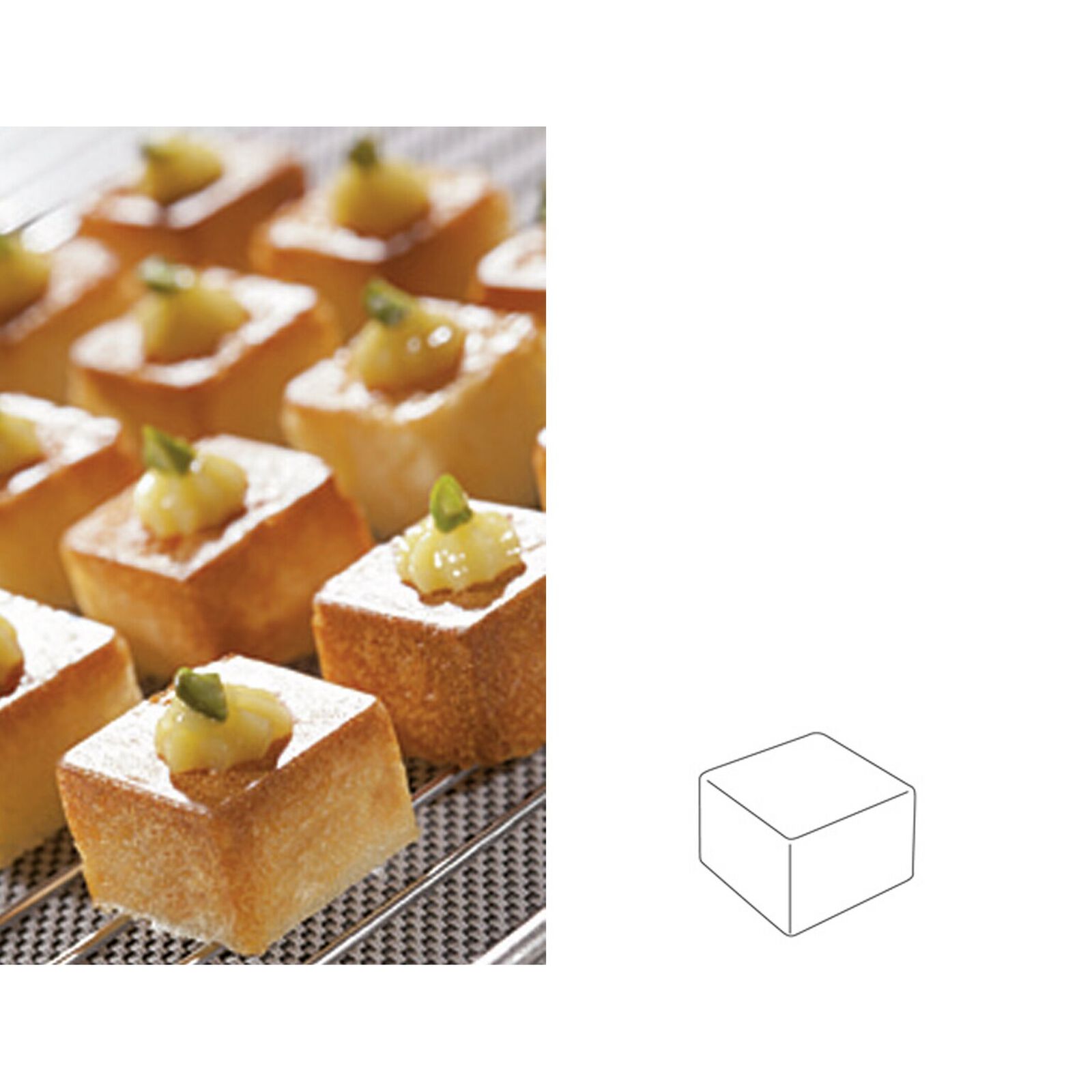 Mold Flexipan multiple Cube image number null